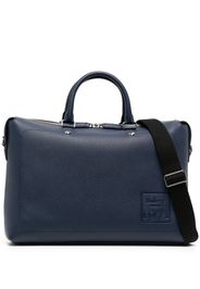 Mulberry City debossed-logo briefcase - Blau