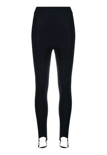 Murmur high-waisted stirrup leggings - Schwarz