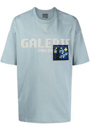 Musium Div. T-Shirt mit Van-Gogh-Print - Blau