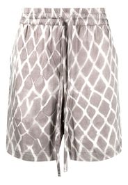 Nahmias Swish silk shorts - Grau