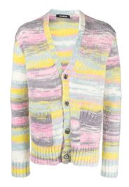 Nahmias Sunset intarsia-knit cardigan - Grau