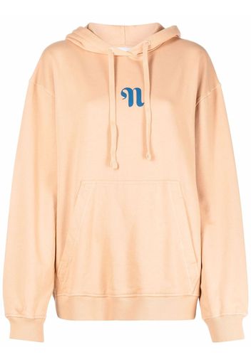 Nanushka Hoodie aus Bio-Baumwolle - Nude