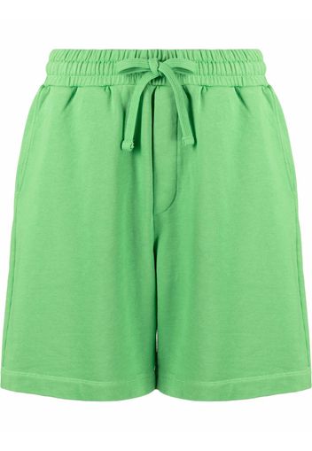 Nanushka organic cotton drawstring shorts - Grün