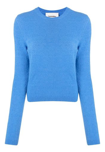 Nanushka round-neck knit jumper - Blau