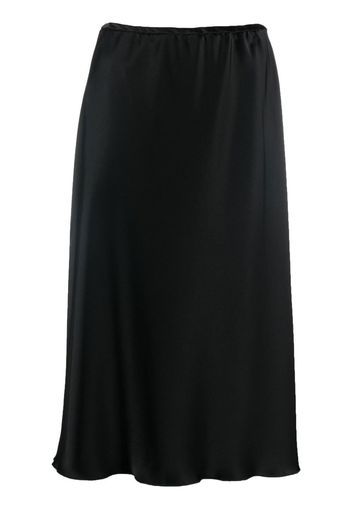 Nanushka satin-finish midi-skirt - Schwarz