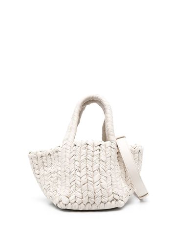 Nanushka The Busket woven bag - Nude