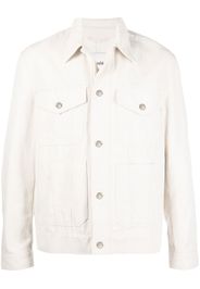 Nanushka button-front jacket - Nude