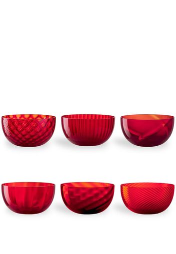 NasonMoretti Idra cups (set of 6) - Rot