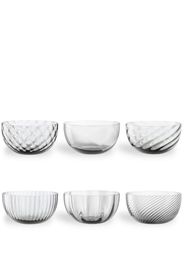 NasonMoretti Idra glass cups (set of 6) - Trasparent