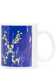 Natasha Zinko Tasse mit grafischem Print - Blau