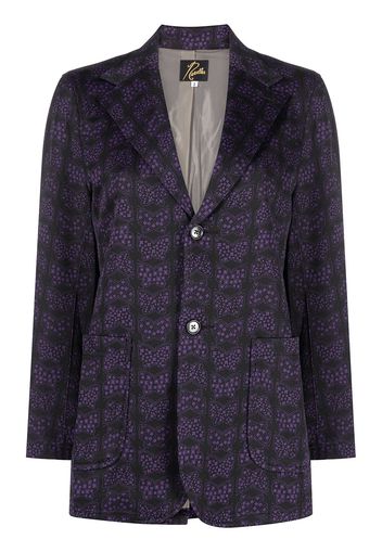 Needles Einreihiger Blazer - Violett