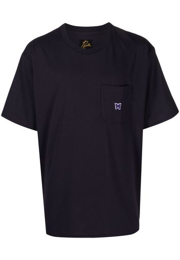 Needles logo-patch T-shirt - Violett