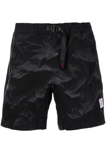 Neighborhood Gemusterte Joggingshorts - Blau