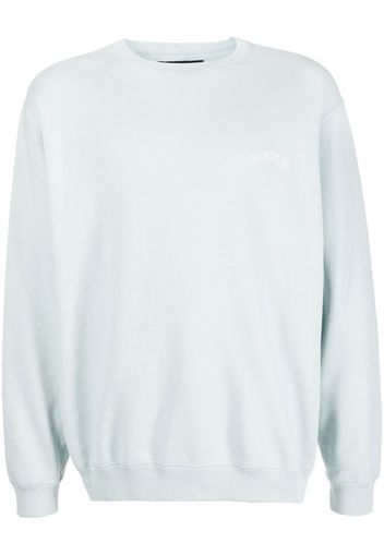 Neighborhood logo-embroidered sweatshirt - Blau