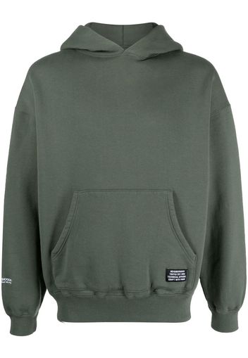 Neighborhood Hoodie mit Logo-Patch - Grün