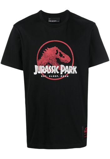 Neil Barrett Jurassic Park print T-shirt - Schwarz