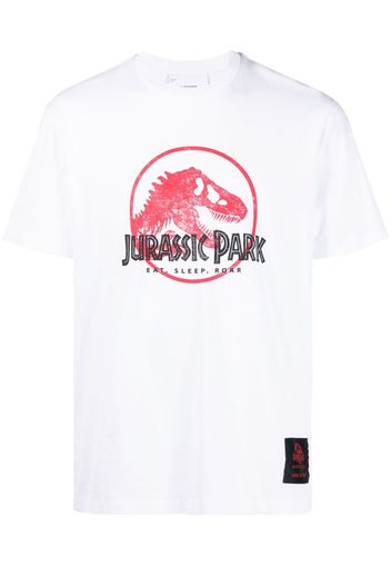 Neil Barrett Jurassic Park print T-shirt - Weiß