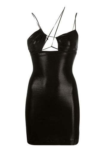 Nensi Dojaka cut-out minidress - Schwarz