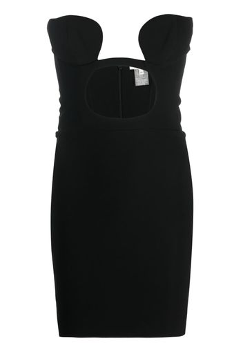 Nensi Dojaka cut-out mini dress - Schwarz