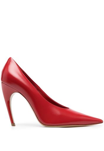 Nensi Dojaka 105mm pointed-toe pumps - Rot