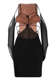 Nensi Dojaka cut-out mini dress - Schwarz