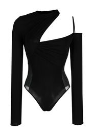 Nensi Dojaka cold shoulder top - Schwarz