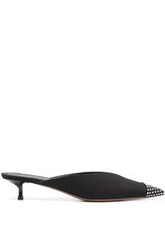 NEOUS stud-embellished mules - Schwarz