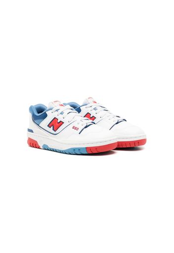 New Balance Kids lace-up low-top sneakers - Weiß