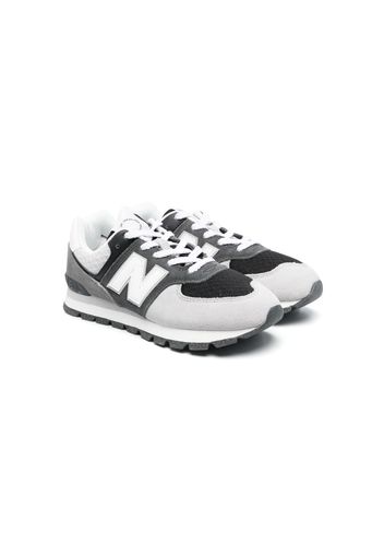 New Balance Kids lace-up low-top sneakers - Grau