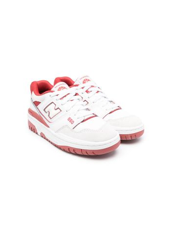 New Balance Kids 550 lace-up sneakers - Rot
