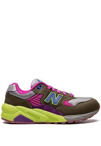 New Balance x Stray Rats 580 low-top sneakers "Pink/Khaki" - Grün