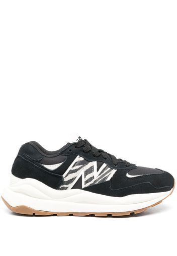 New Balance Sneakers mit Print - Schwarz