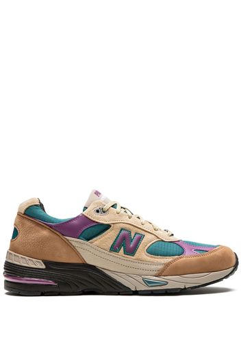 New Balance x Palace 991 "Teal" sneakers - Nude