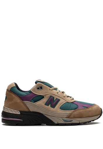 New Balance 991 "Palace - Teal" sneakers - Nude