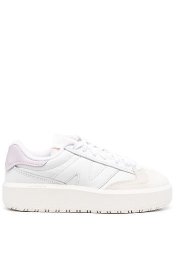 New Balance CT302 leather low-top sneakers - Weiß