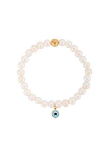 Nialaya Jewelry Armband mit Perlen - WHITE
