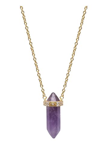 Nialaya Jewelry Halskette mit Amethyst - Violett