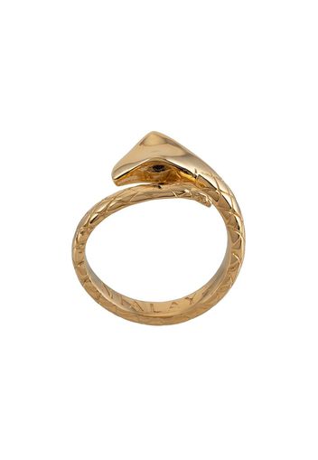 Nialaya Jewelry Ring im Schlangendesign - Gold