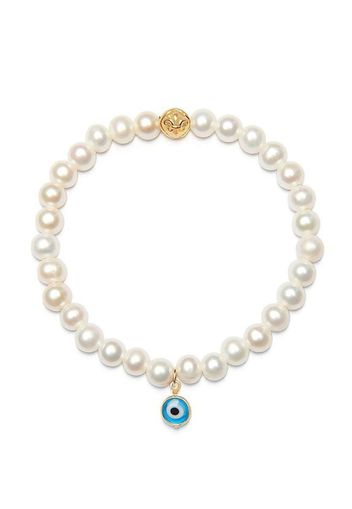 Nialaya Jewelry Armband mit Perlen - Blau