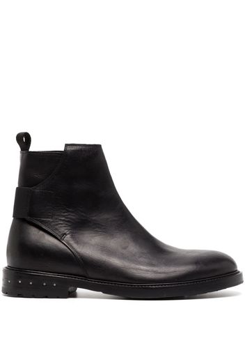 Nicolas Andreas Taralis 30mm leather boots - Schwarz