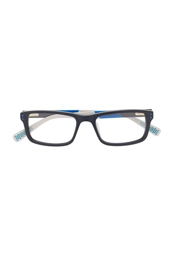 Nike Kids Brille mit eckigem Gestell - Blau