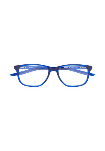 Nike Kids Brille mit rundem Gestell - Blau