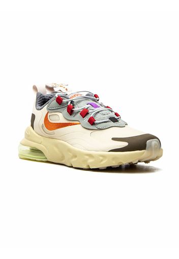 Nike Kids Air Max 270 React sneakers - Nude