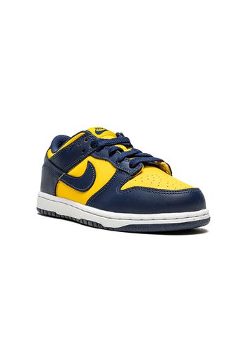 Nike Kids Dunk Low Michigan Sneakers - Blau