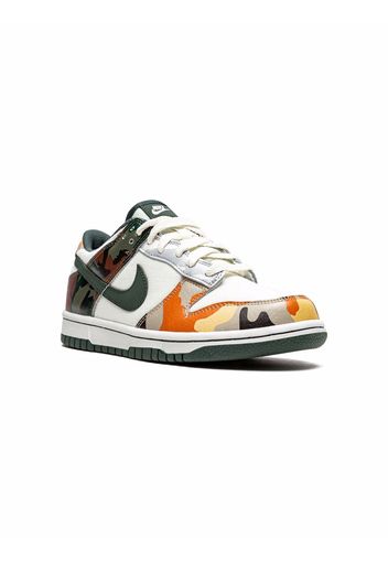 Nike Kids Dunk Low SE Multi-Camo Sneakers - Nude