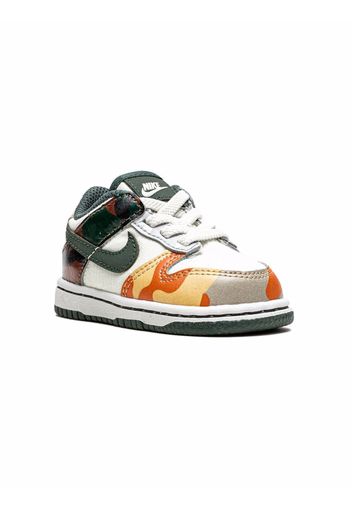 Nike Kids Dunk Low SE Multi-Camo Sneakers - Nude