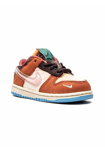 Nike Kids x Social Status Dunk Mid "Chocolate Milk" sneakers - Rosa