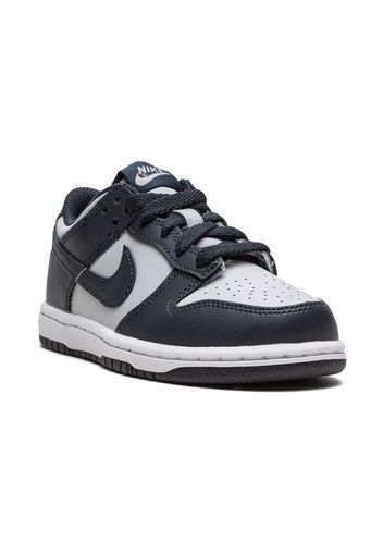 Nike Kids Dunk Low lace-up sneakers - Schwarz