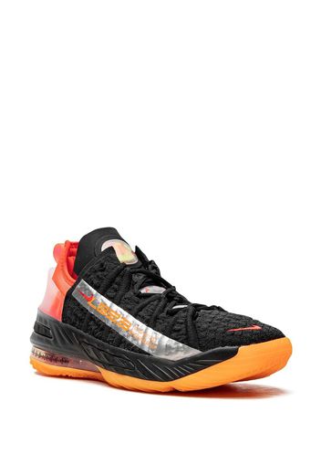 Nike Kids LeBron 18 GS - Schwarz