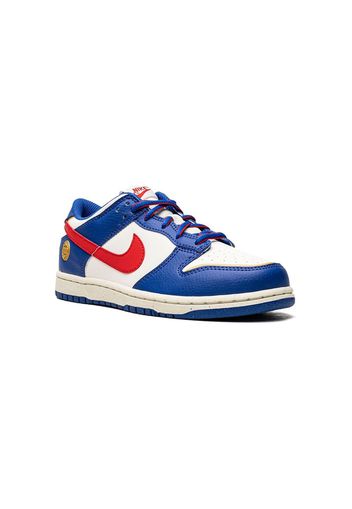 Nike Kids Dunk Low "Superhero" sneakers - Blau